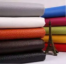 Soft automotive PVC leather vinyls PVC roll imitation leather fabric for upholstery