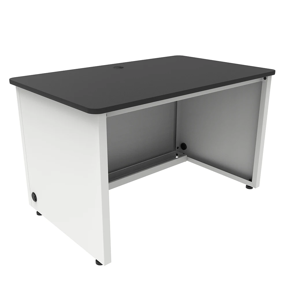 VersaDesk Enclosed Classroom Desk White/ Black
