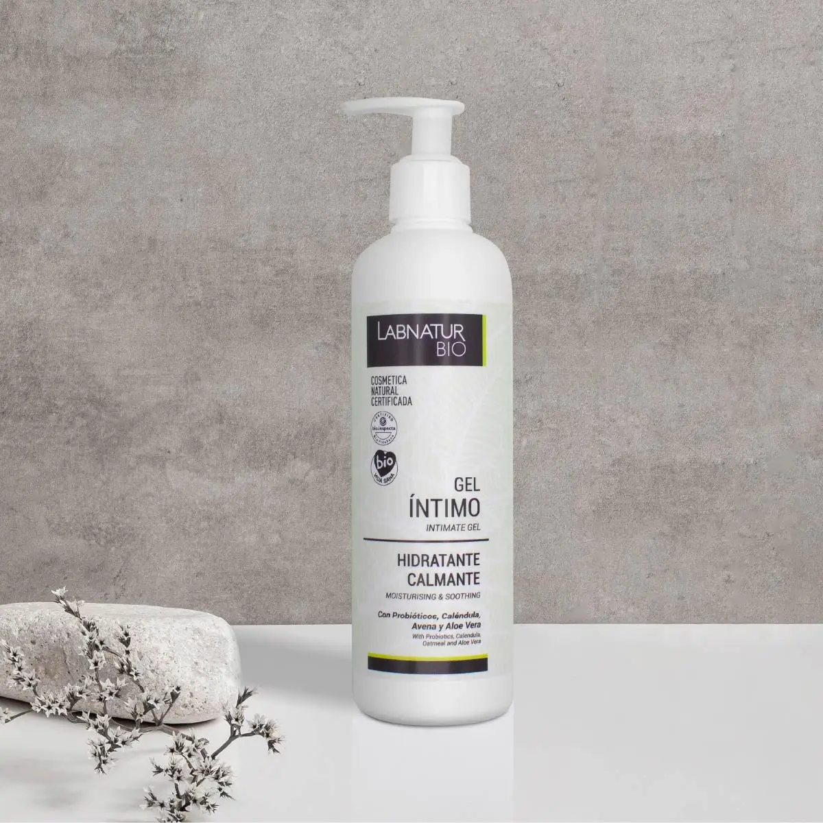 Intimate Gel Labnatur Bio Organic Gel Feminine Hygiene Wash For Women pH Balanced Cleanser Natural Aloe Vera Vaginal Gel