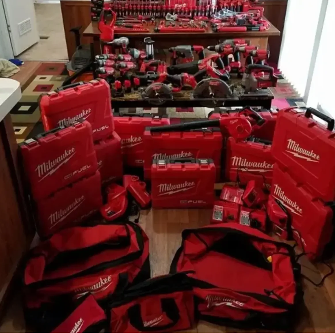 NEW Authentic Milwaukees 2695-15 / 2896-26 M18 FUEL 18V Cordless Power Lithium-Ion 15-Tool Combo Kit