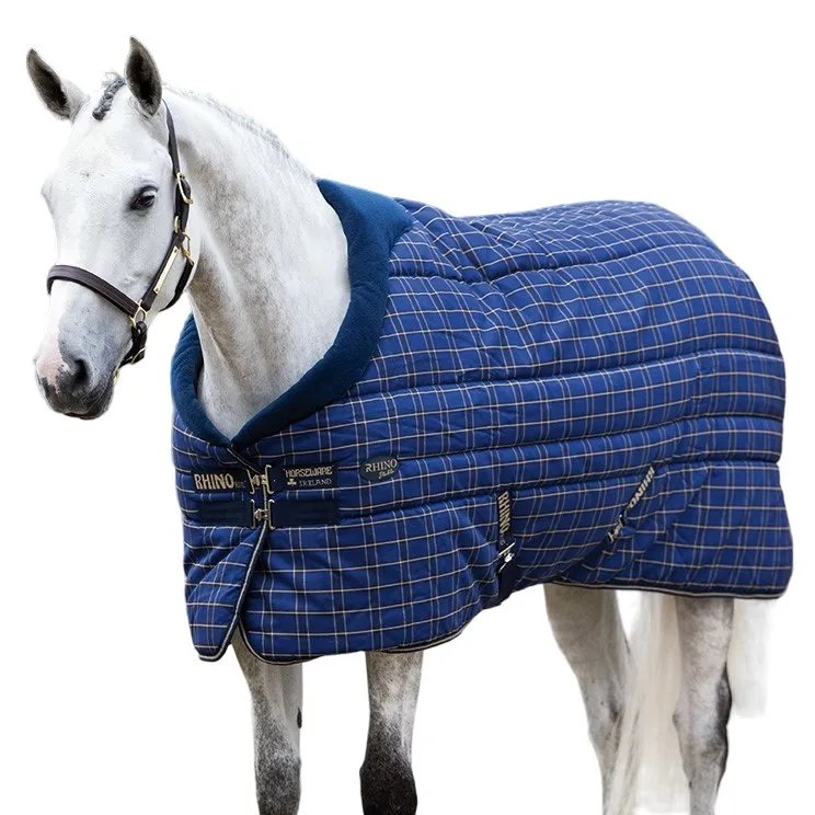 winter equine Horse turnout rugs standard stable quilted Horse blanket Equestrian cotton lining fly sheet