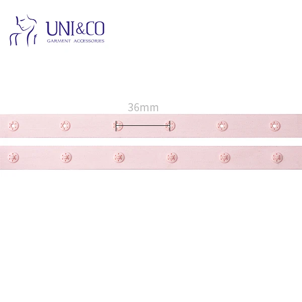 Factory Direct Sewing On Various Color Snap Clip Button Tape