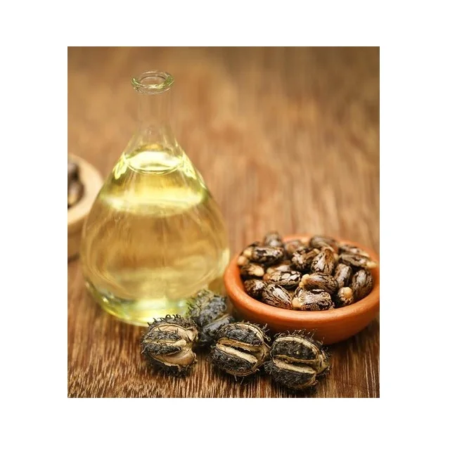 Cold-Pressed Organic Castor Oil Natural Eyelash Serum Hexane-free Castor Oil Wholesale Bulk Organic cold pressed natural