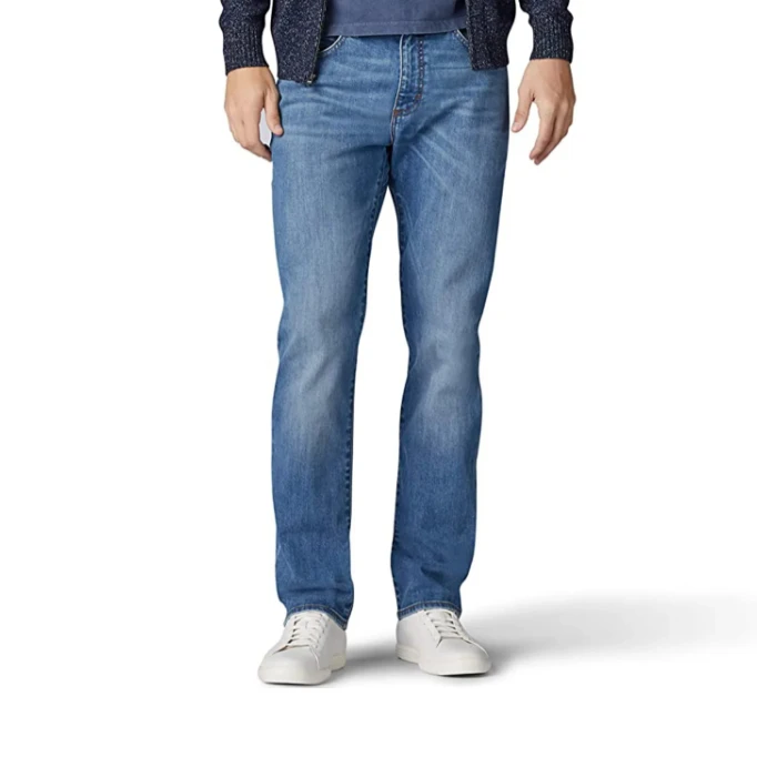 New fashion high quality Men Jeans Denim Pants wholesale straight Business casual stretchy plus size Jeans Denim Pants oversized