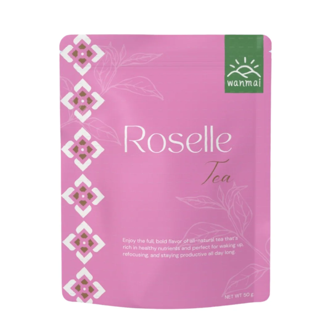 WANMAI29 Roselle Tea in Kraft Steeping Bag Instant Honey Ginger Tea Custom Flavor Powder Tea Customized Packaging Style