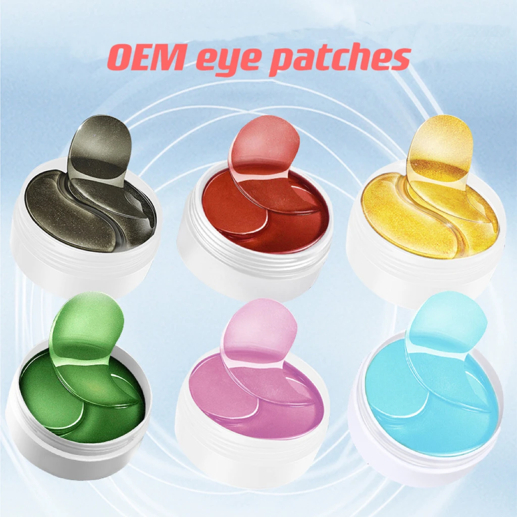 Korean Skin Care Firming and Anti-wrinkles Solution for the Under Eyes Sea Cucumber & Black Hydrogel Korean Eye Patch