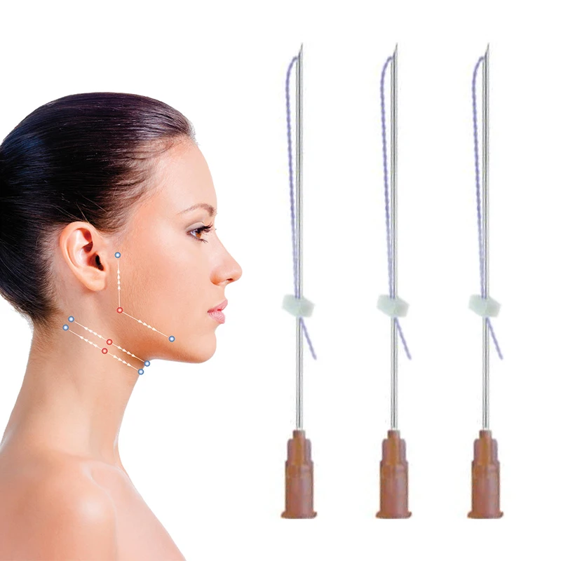 collagen anti-wrinkles best thread absorbable pdo thread needle aesthetic pdo tornado thread