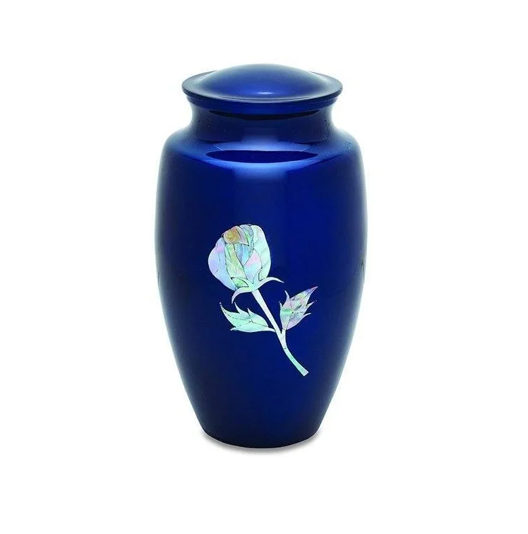 Hand Printed Fine Enamel on Beautifully Hand Crafted Cremation Urns for Human Ashes Urn For Adult Ash by Urns Manufacturers