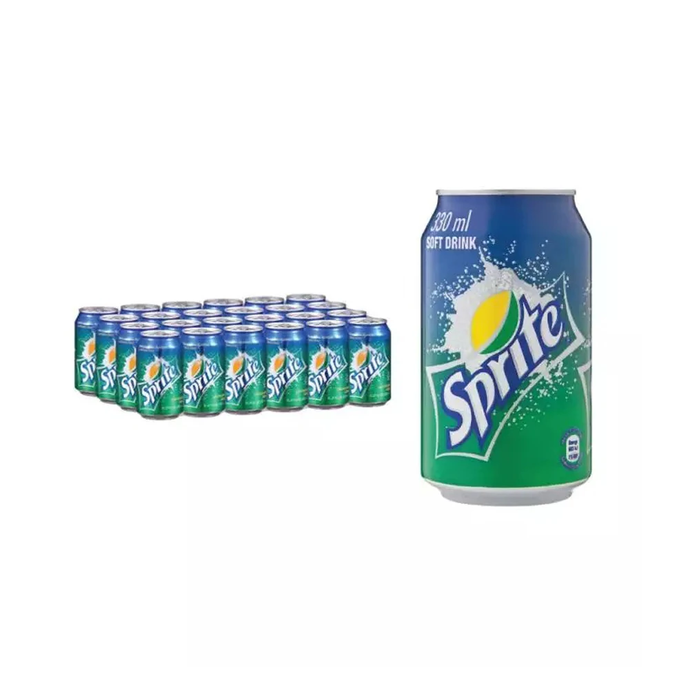 Sprite 330ml Cans / Bottle Packaging Original Sprite Soft Drinks
