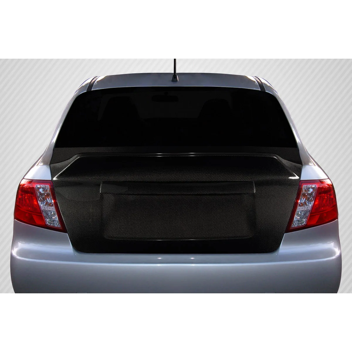 2008-2014 Subaru Impreza WRX STI 4DR / 2008-2011 углеродное лезвие ствол-1 шт.