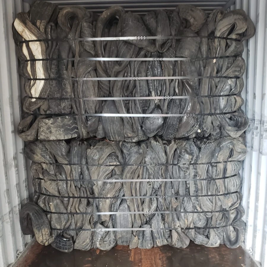 Baled Tyres Scrap Used & Recycled for Indian Manufacturer