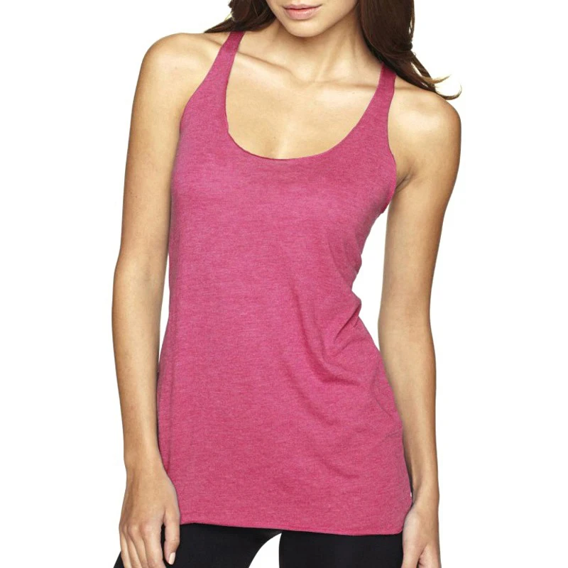 High Quality Women Tank Top 100% Cotton And Polyester Top Sale Cotton Tank top For Gym Wear Women