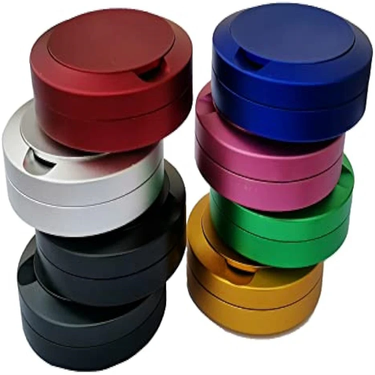 Customized Aluminum Snuff Box Snus Cans Wholesale Tobacco Tins With Cnc Machine Aluminium Cutting
