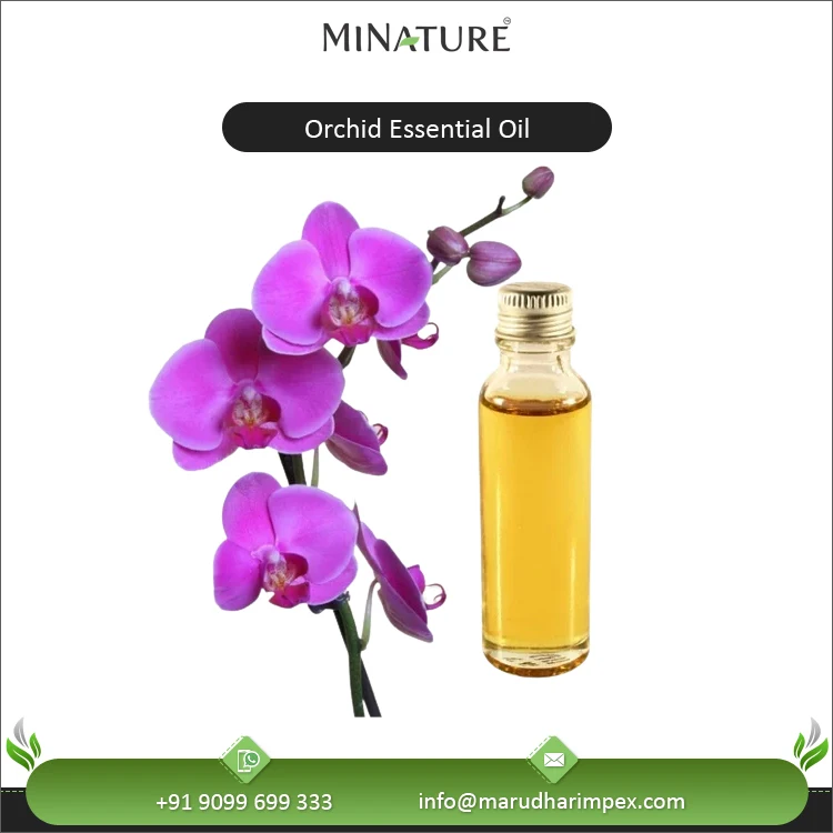 Top Listed Wholesale Supplier Selling 100% Natural and Organic Orchid Flower Extract Essential Oil form India