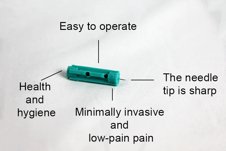 Disposable Sterile Blood Lancet Test Needles