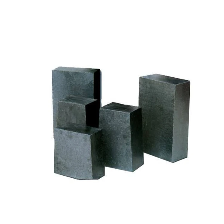 High quality composite refractory magnesite carbon brick black mgo-c resin bonded magnesia carbon brick for converter