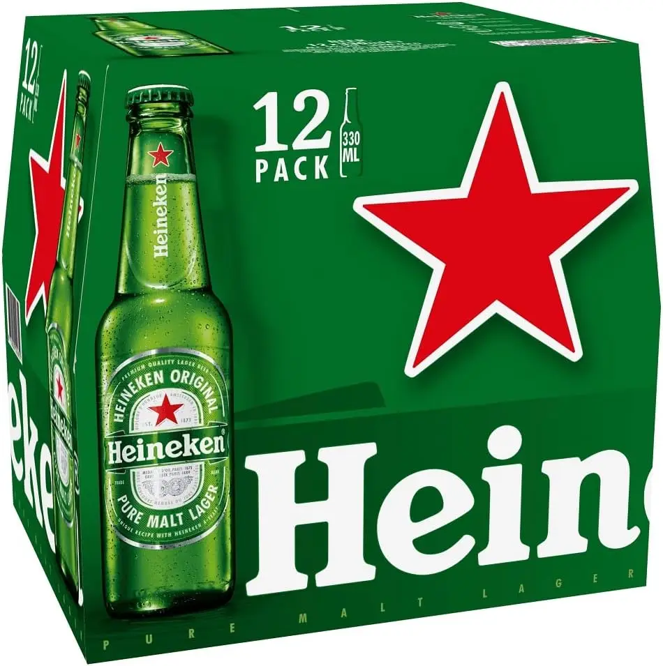 Heinekens более крупное пиво 20X330 мл банок и Heineken премиум класса 15x440