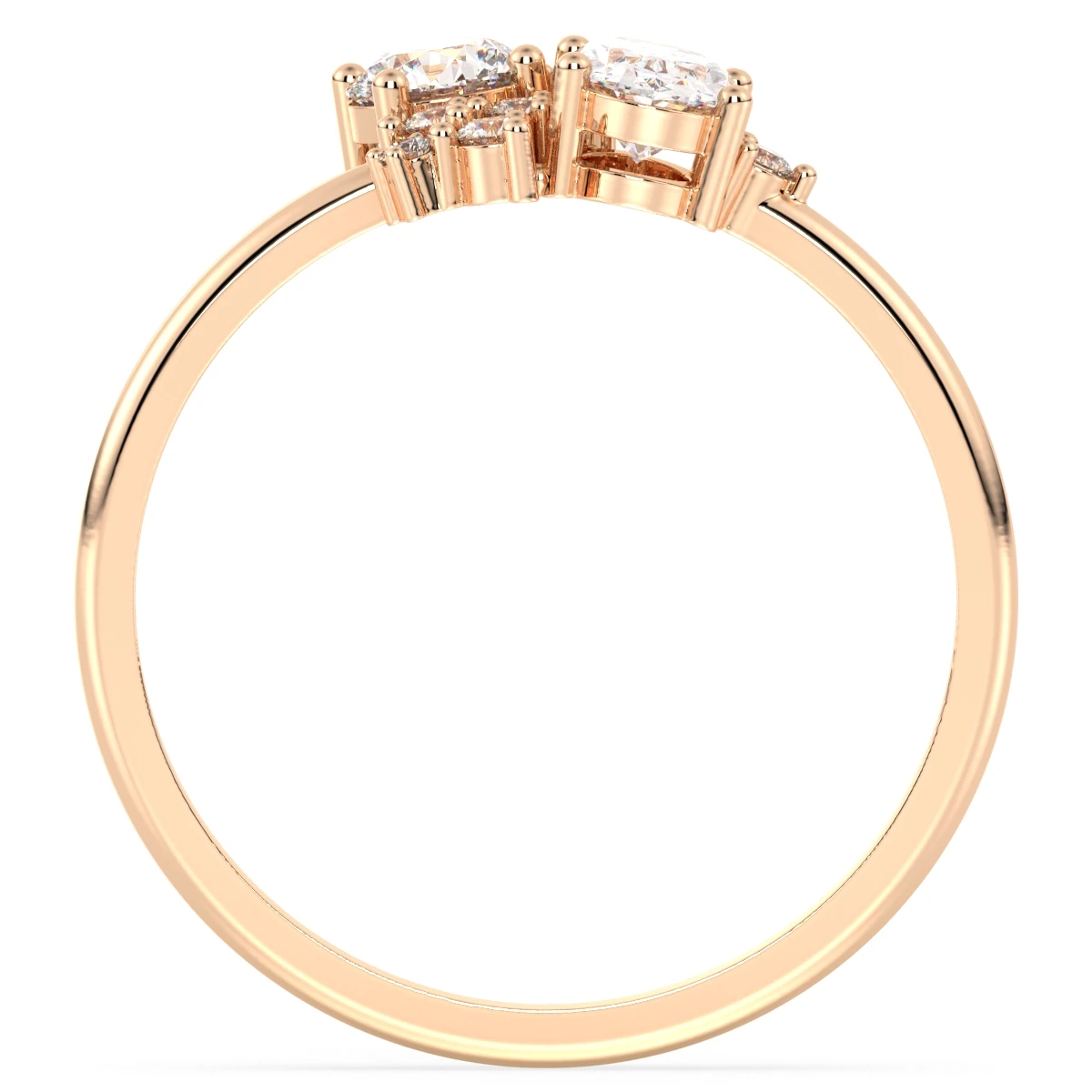 REYES Wholesale Price Moissanite Engagement Eternity Rings for Women in 10K 14K 18K Gold Wedding Fine Jewelry for Women