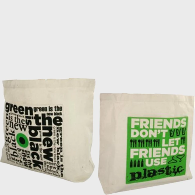 12oz Cheap Customized Logo Tote Shopping Bag Cotton Canvas Bag Custom Silk Item Style Pattern Letter Promotion   Peru