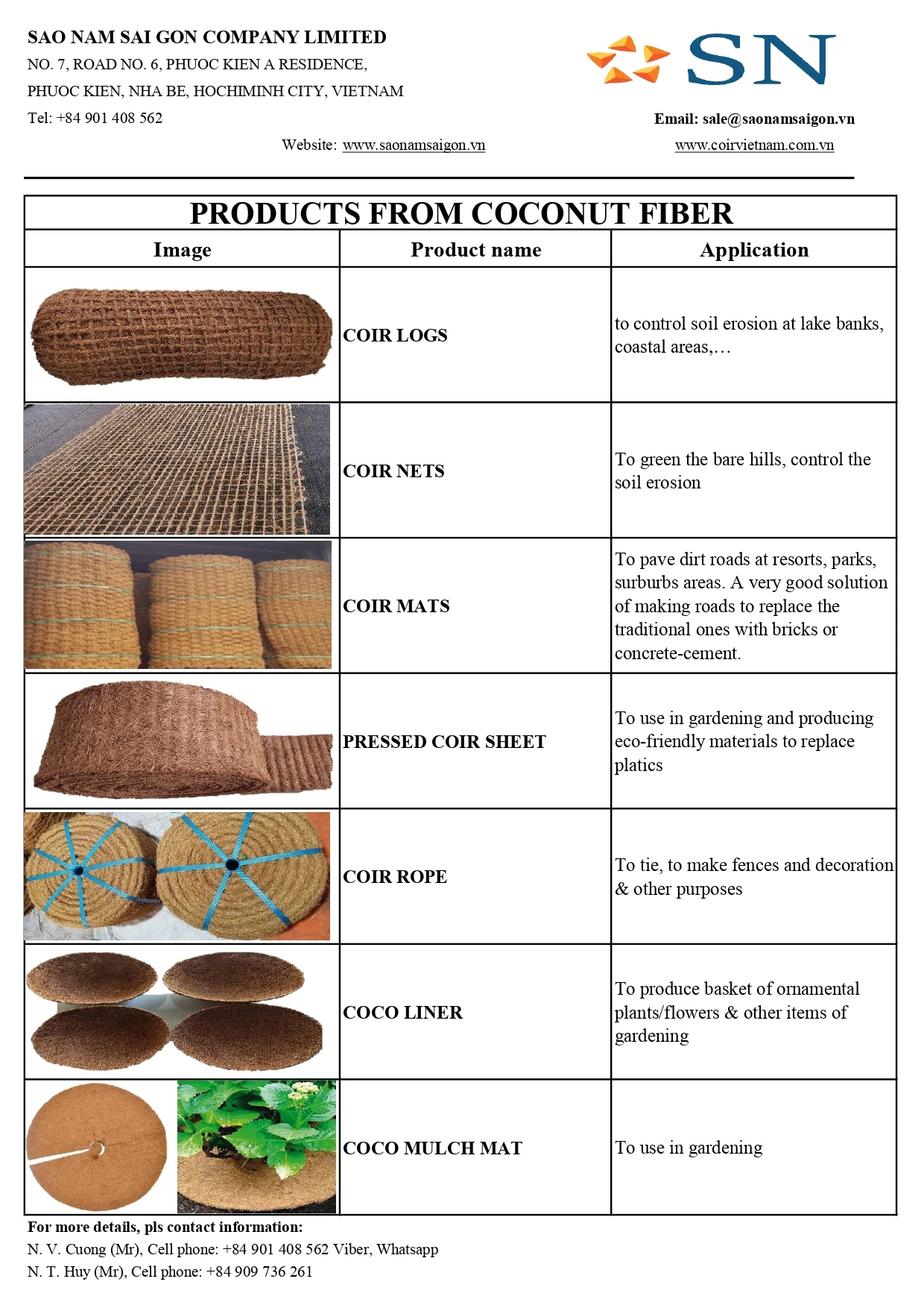Best Quality for Growing Plants Eco - Friendly COCO MULCH MAT in Sheets or Rolls Made From 100% Natural Coconut Fibers