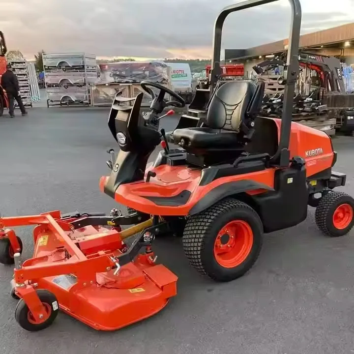 Kubota F2890 DIY Grade Riding Mower 125cc Engine 1800W 40v/24v/36v Options Electric Mulch Folding Handle Reel Rotary Mower Grass