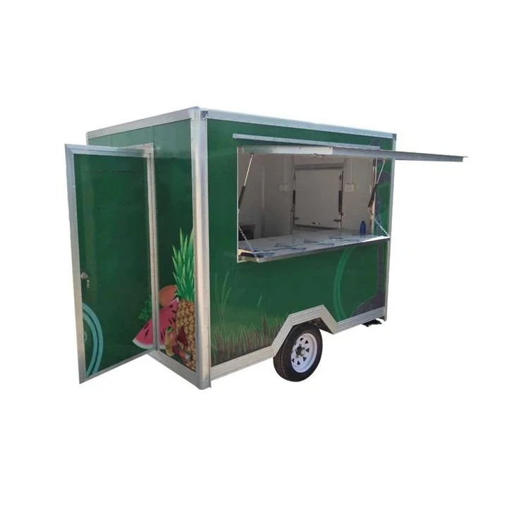 new Mobile food truck 7.5ft dining car food trailer food cart