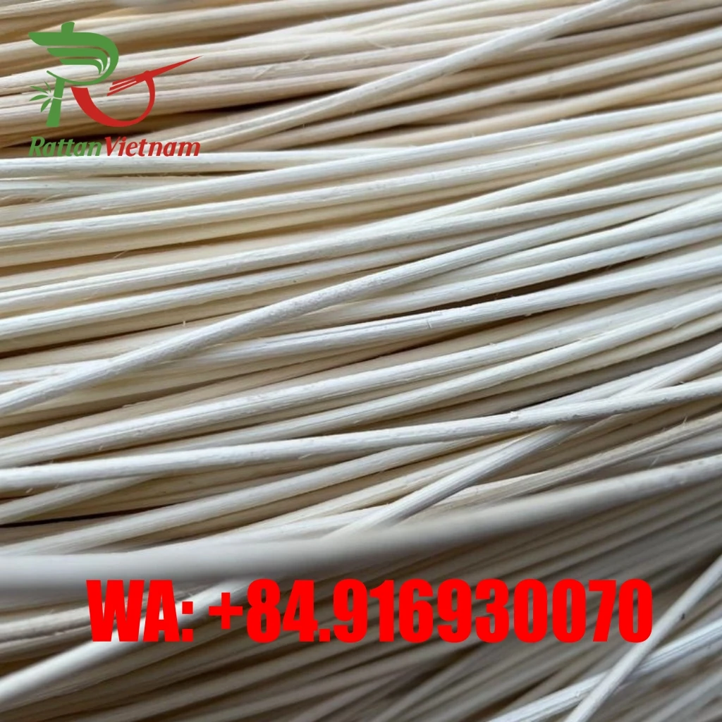Rattan round Core materials Bleached/Natural Rattan Core not chemical/Round Rattan core natural made in Vietnam