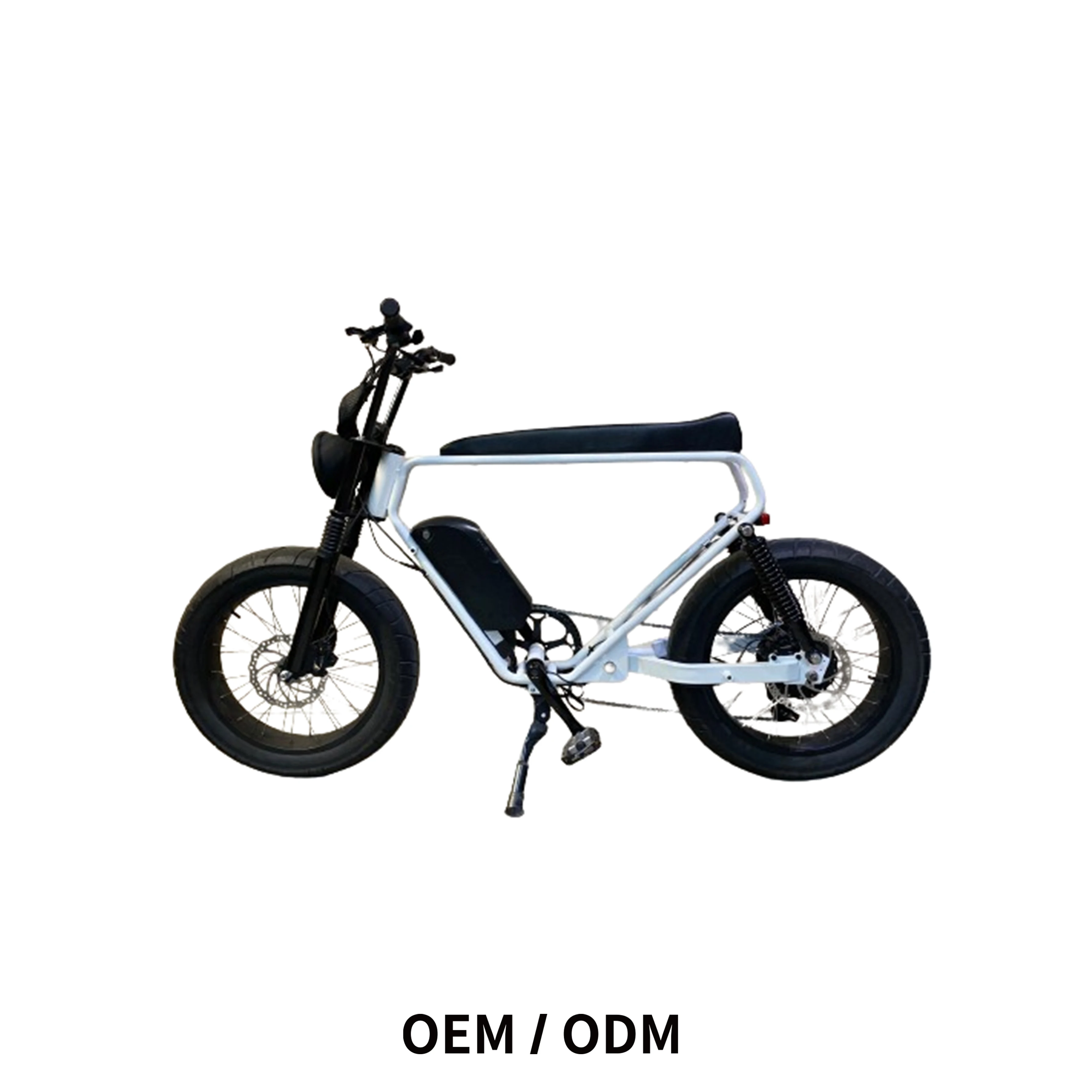 Factory D1 20x4 Inch 48V 500W Hybrid Electric City Bike with Strong Frame 48V Lithium Battery Fat Tire 500W Powerful E-Bike