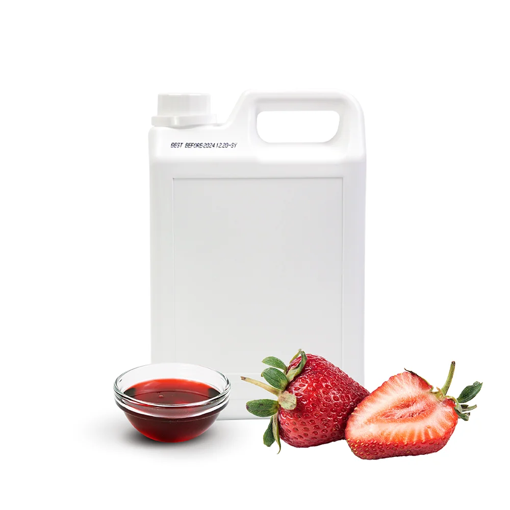 Taiwan Strawberry Syrup featuring Zingy ideal to Flavor iced tea
