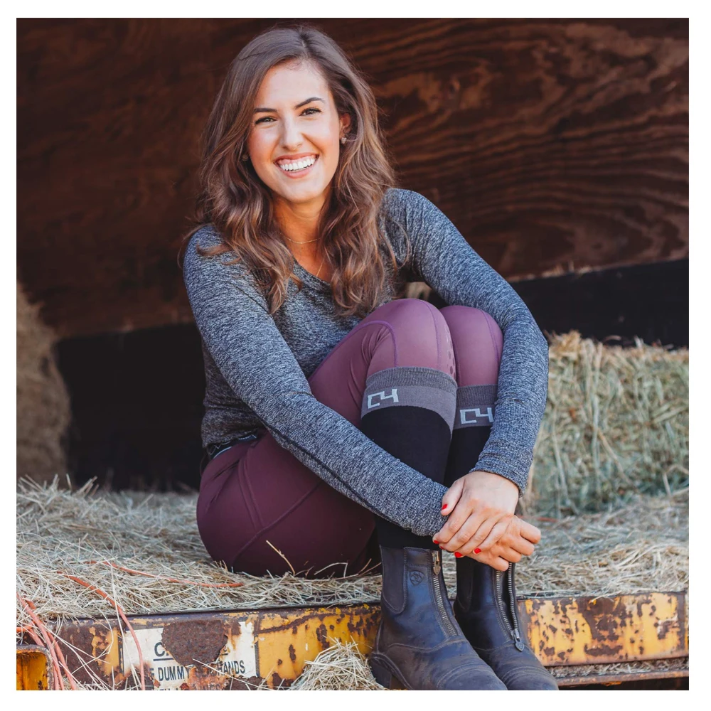 Equestrian High Performance Riding Socks - Horse Riding & Tall Boot Over the Calf Knee High Socks