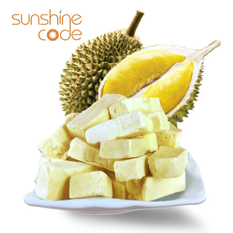 Sunshine Code Durian Freeze Dried FD Whole Durian Fruit Vietnam In Stock Free Sample