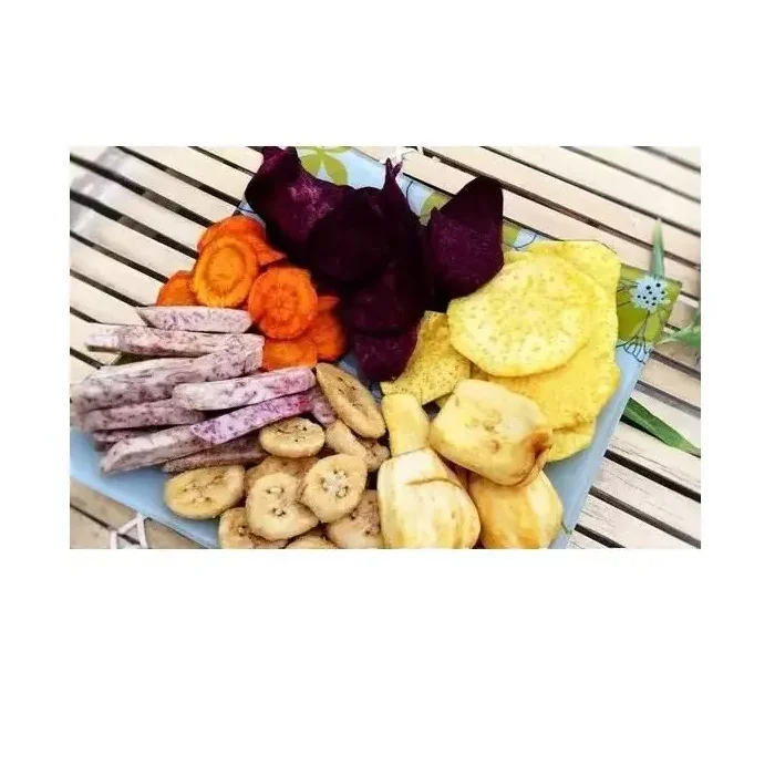 Best Quality 12 months Shelf Life 100% Delicious Dried Fruit sweet Sliced Vacuum fried Banana From Vietnam