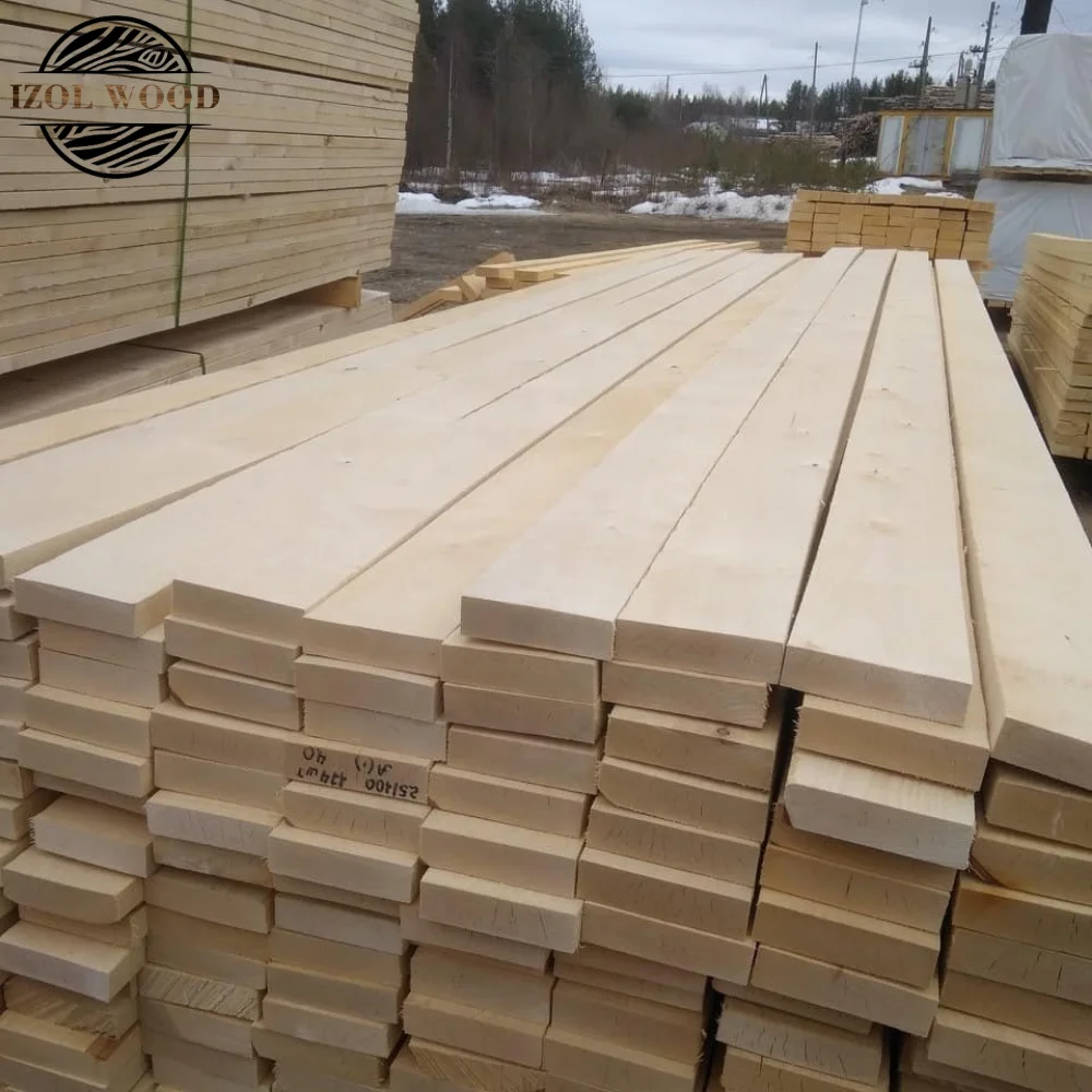 Factory Hot Selling Construction Use Cedar Sawn Wood 2x4 Clear Pine Lumber Ready for Export
