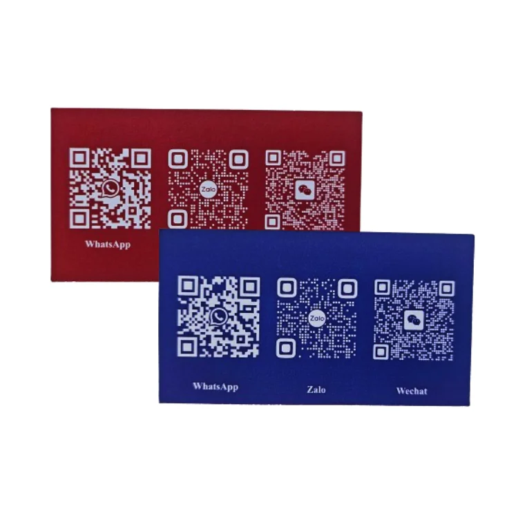 Business Card Fast Delivery Offset Printing Qr Code Scan Eco-Friendly Custom Designs From Vietnam Manufacturer