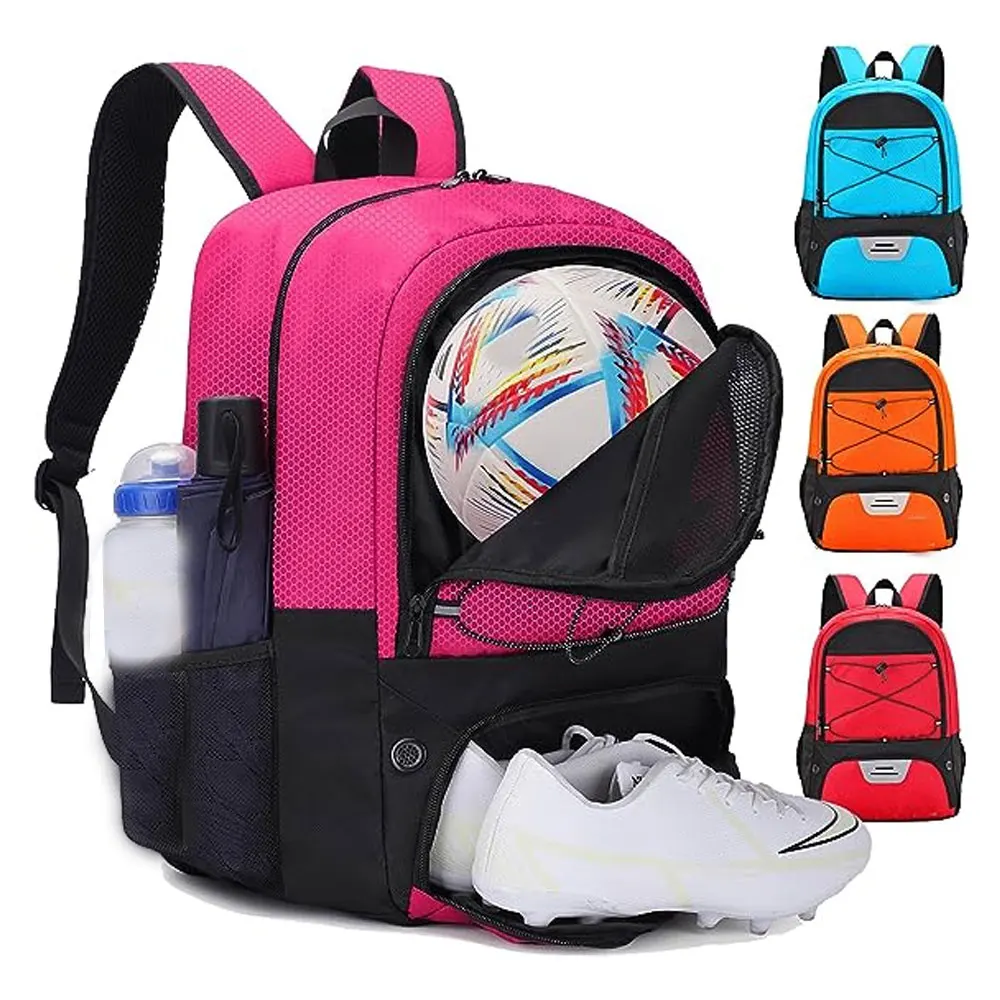 Soccer Backpack & & Backpack for Football Volleyball Basketball,with Ball Compartment and Separate Cleat Training Package