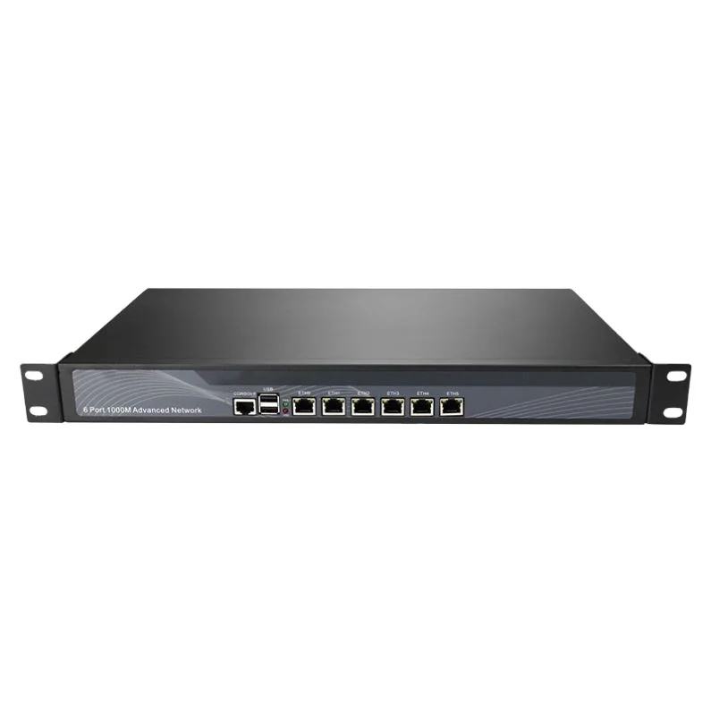 Intel Atom D525 network router 6lan hardware firewall mini pc firewall motherboard