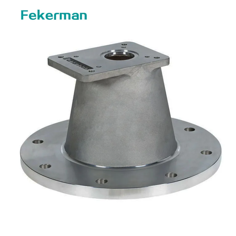 Custom made cast iron components parts