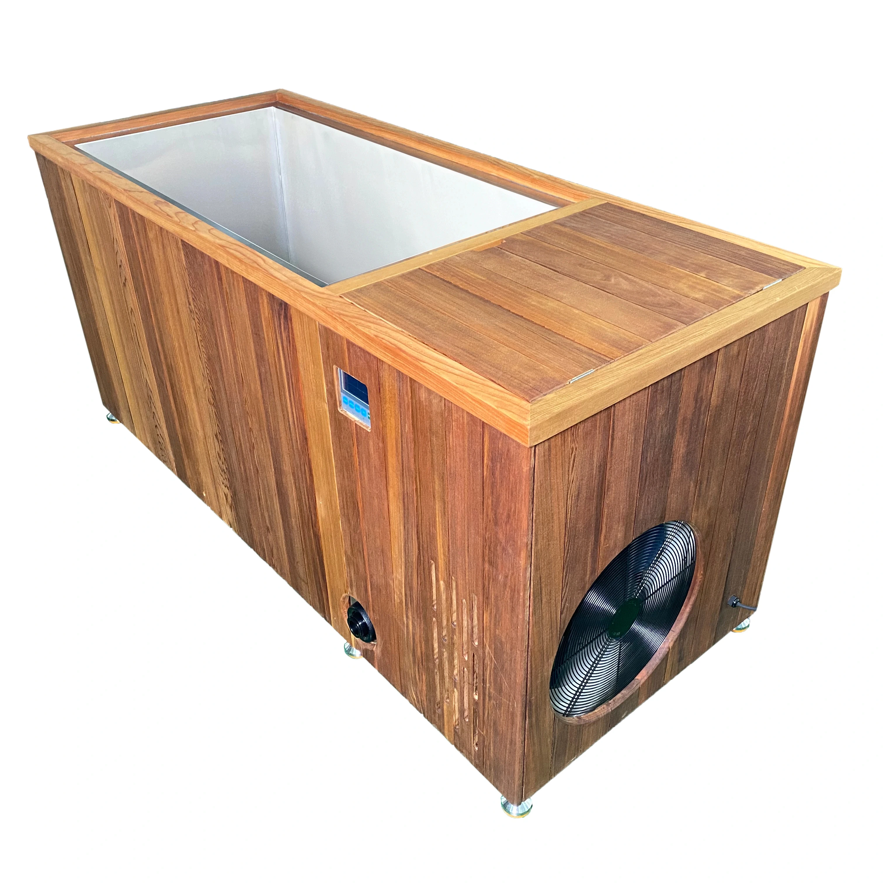 Cedar Lover Stainless Steel Ice Bath Tub Manufacturer Cold Plunge Ice Barrel Bath With Chiller And Filter