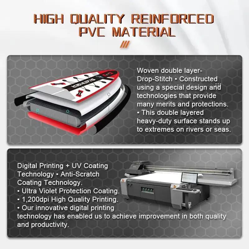 HOT PRODUCT Skatinger OEM Long Paddle Board Surfboard Racing Board Stand Up Sup With Factory Price RED