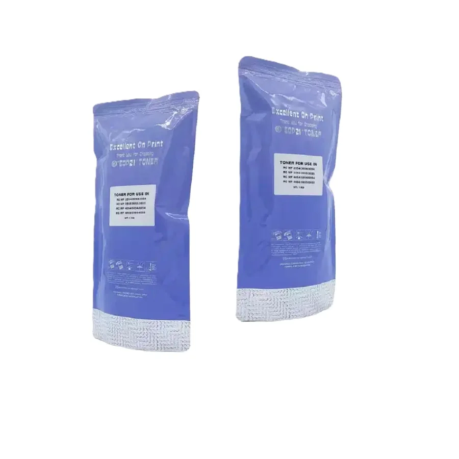 Ricoh Original Refill Toner EOP21 Bag 1 KG Black Powder Compatible for RC MP 2555/3055/3555 MP 4055/4054/5054/6054 Ricoh