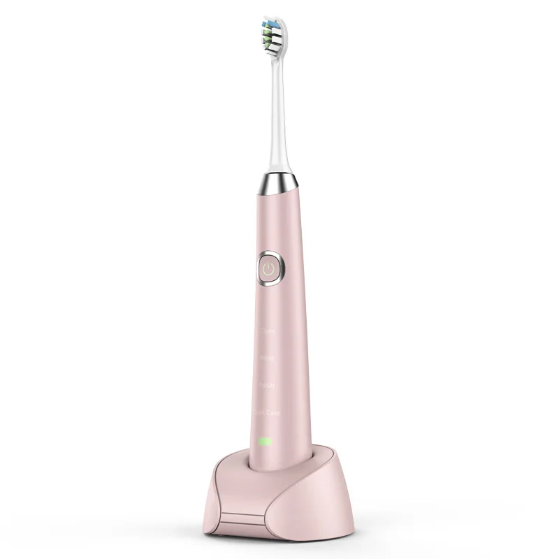 Hanasco Dental Care Wireless Inductive Charging OEM Orthodontic Nano Sonic Electric Toothbrush with smart timer