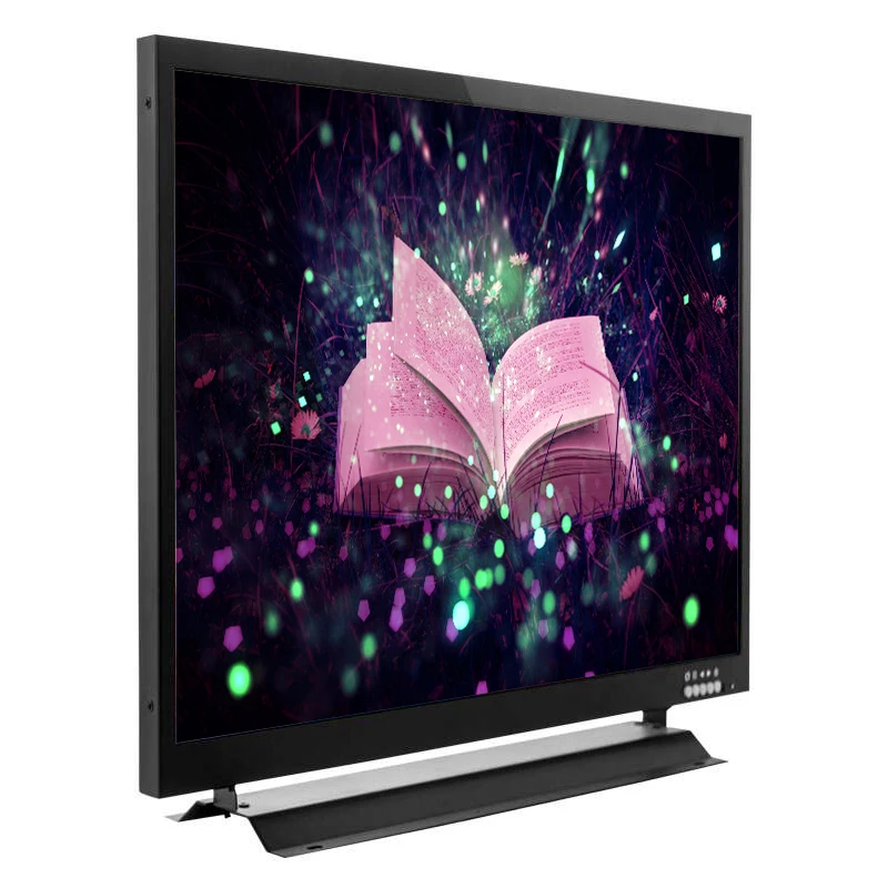 computer monitors high brightness 19 inch metal case 1280*1024 video cctv lcd led display