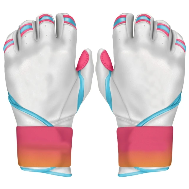 Top Quality Leather Hot Selling Baseball Batting Gloves Non Slip Youth Adult Unisex Lightweight  BSG-0018