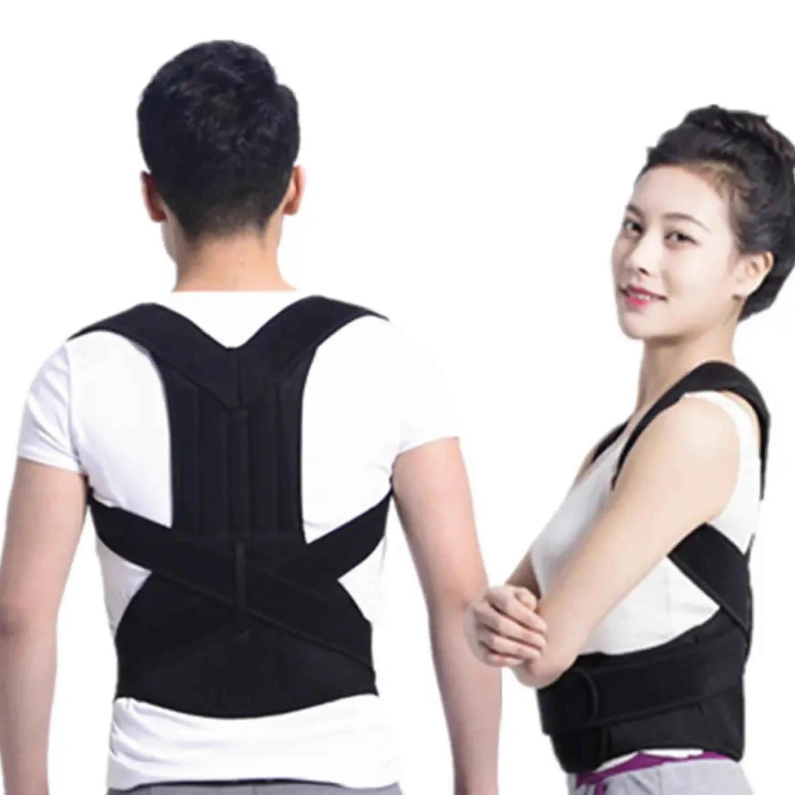 OEM 2023 Back Support Posture Correction Belt And Shoulder Support Belt Adjustable Back Brace Support belt