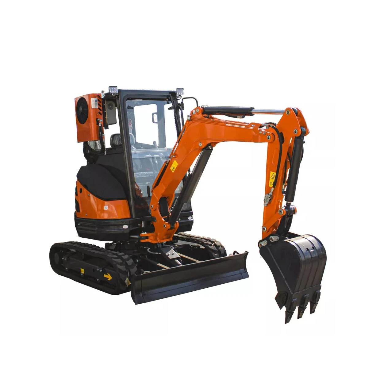 The manufacturer sells crawler excavator with accessories at a low price