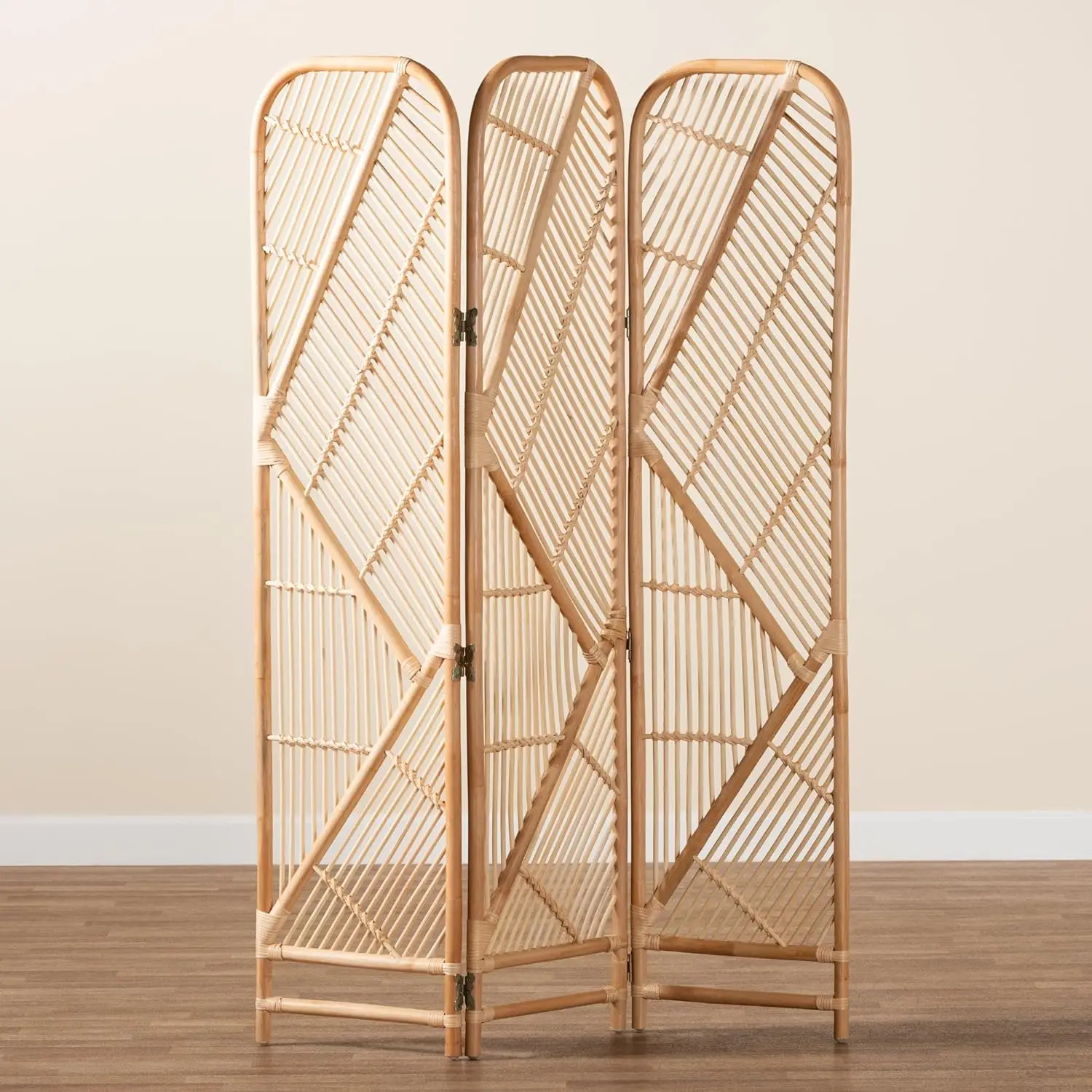 Hot Selling Natural Rattan Room Divider Rattan Japan Room Divider Natural Space Divider made in Vietnam for Living room Bedroom