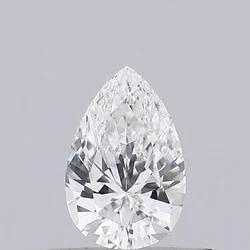 Pear 0.32ct Diamond E Color VVS2 Purity IGI Certified Lab Grown 502109701