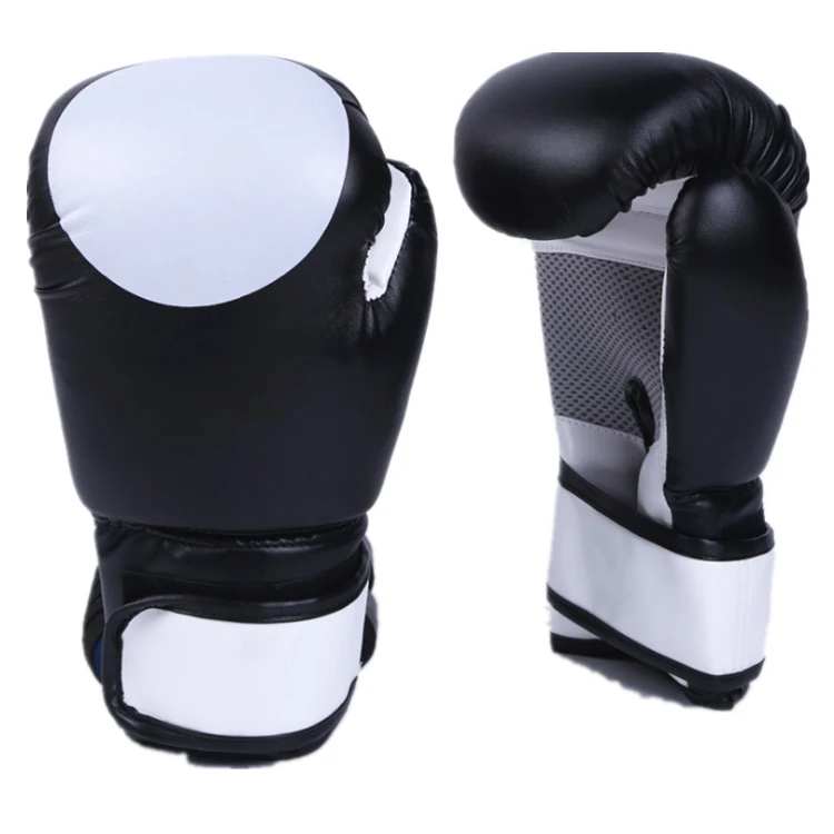 High quality customised red boxing glove for men women genuine leather training boxing hand wrap glove winning boxing glove