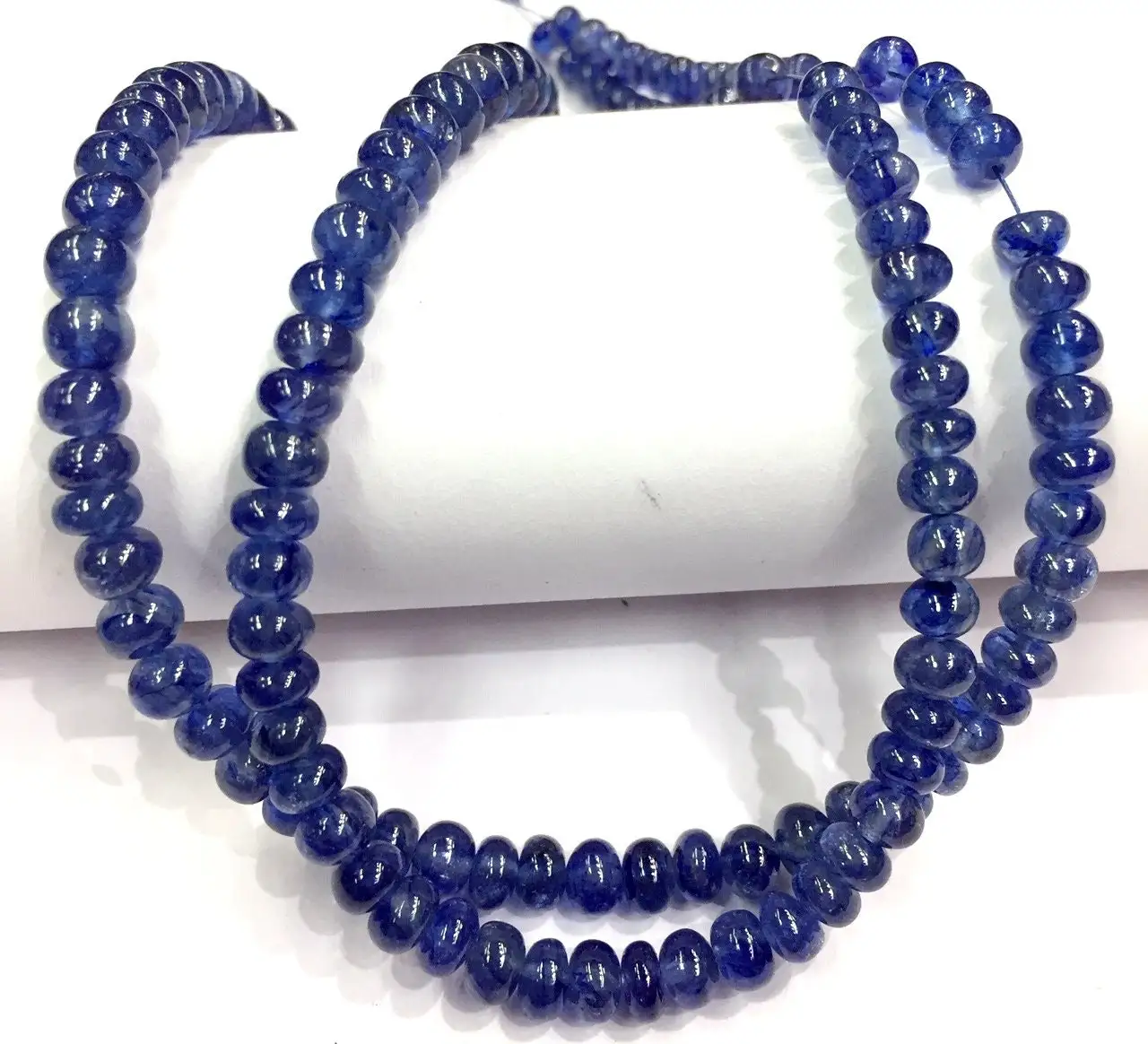 Натуральный синий сапфир драгоценный камень Бусины великолепный блеск сапфир драгоценный камень Дизайнерские Каменные Бусины для мужчин и женщин наборы ювелирных изделий