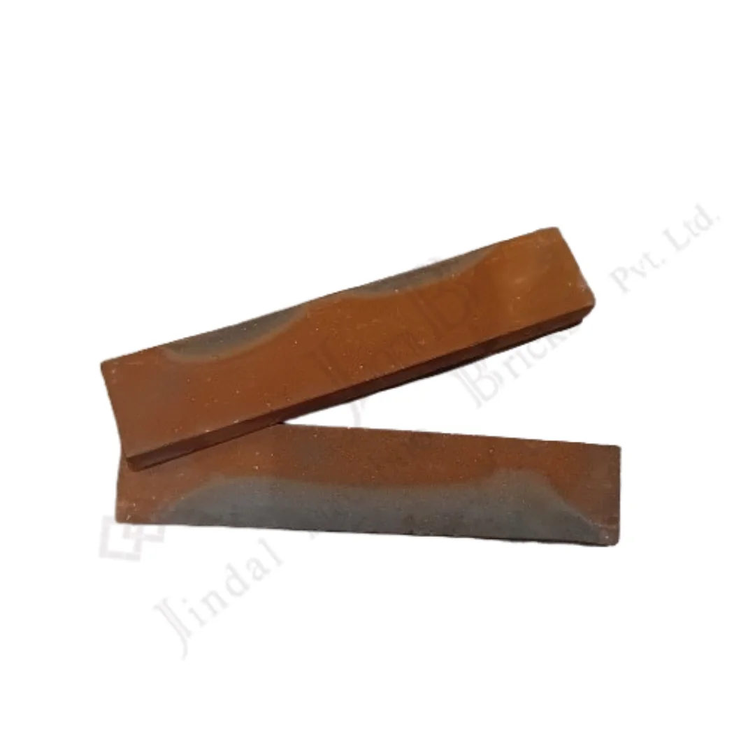 Однотонная облицовочная плитка из однотонной глины спеченные кирпичи в натуральном стиле для сада наружного облицовочного кирпича